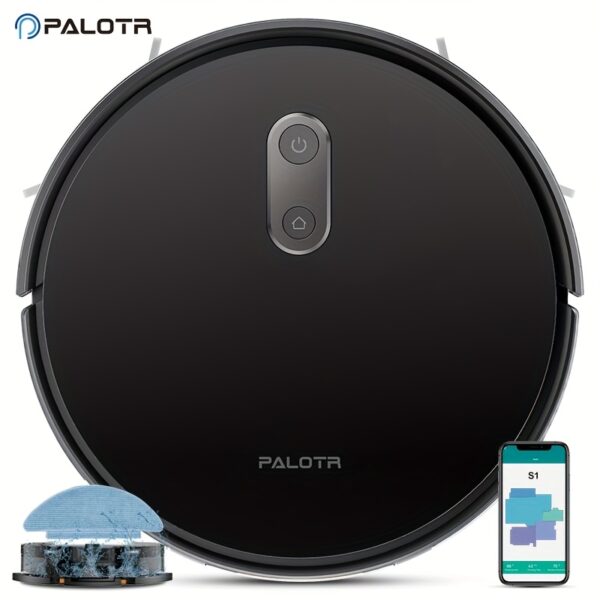 Robot Vacuum and Mop Combo, 4000Pa Strong Suction, Robotic Vacuum Cleaner with Auto Carpet Boost, Self-Charging, App&Remote, Ideal for Pet Hair - Image 3