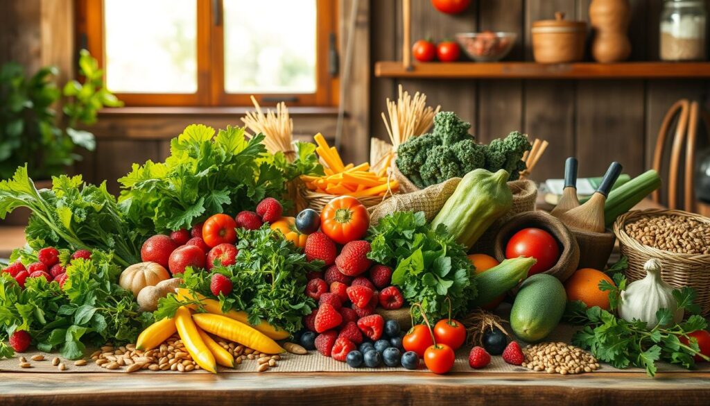 Healthy diet promoting overall wellness