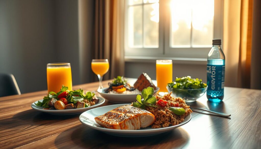 meal timing for recovery