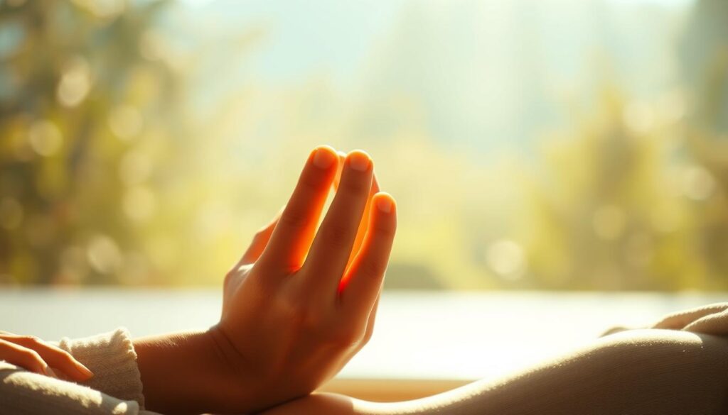 mindful breathing