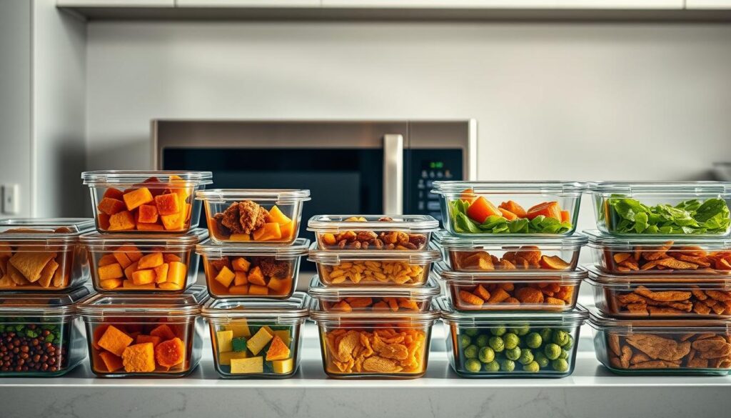 storing meal prep