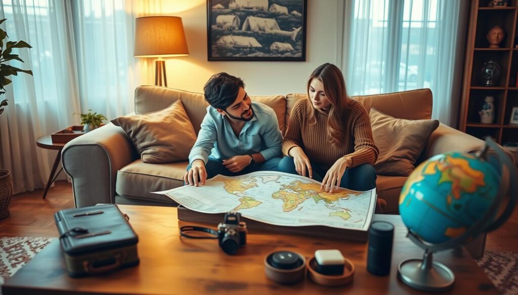 Travel planning for two