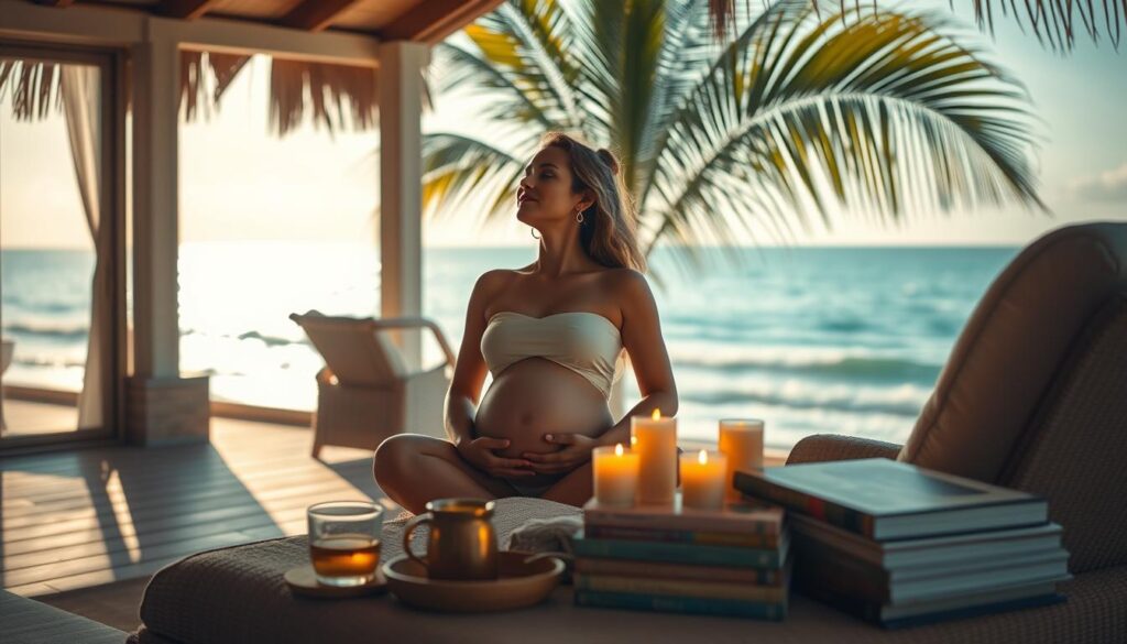 relaxation techniques during your babymoon