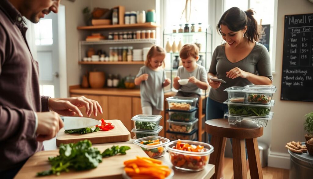 family meal prep strategies for parents