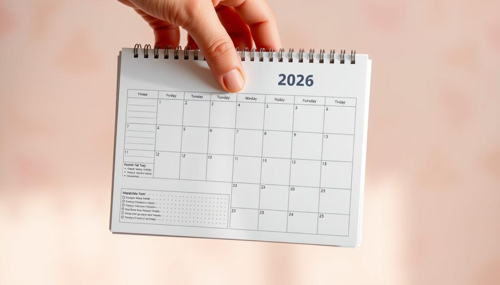 goal setting with the Lifestyle 2026 Calendar